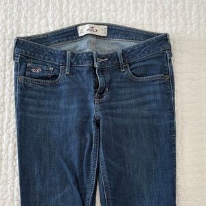 Hollister Women's Dark Blue Skinny Jeans
